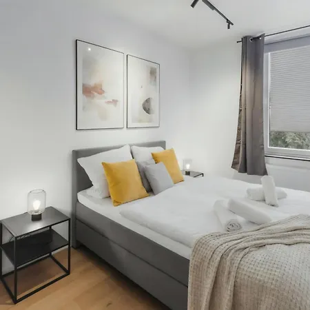 Milpau Herne1 - Zentrales, Modernes Design-apartment - Smart Tv, Nespresso Fuer 4 Personen * Herne