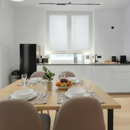 Milpau Herne1 - Zentrales, Modernes Design-apartment - Smart Tv, Nespresso Fuer 4 Personen Apartament