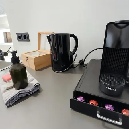 Milpau Herne1 - Zentrales, Modernes Design-apartment - Smart Tv, Nespresso Fuer 4 Personen Herne
